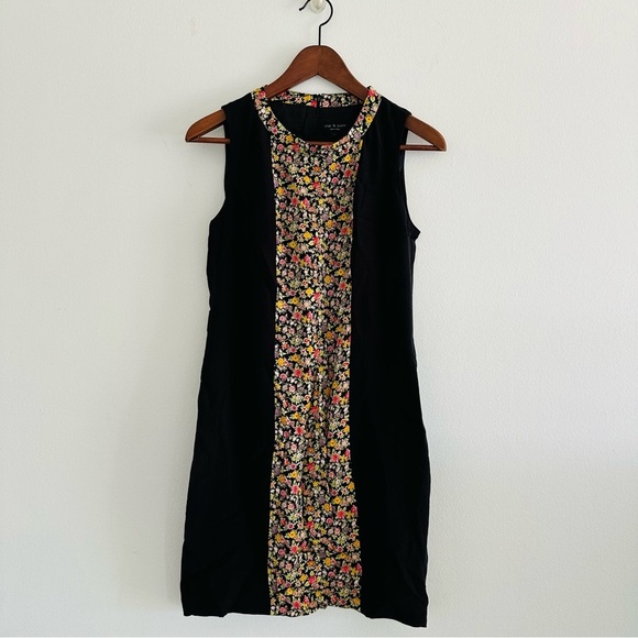 rag & bone Dresses & Skirts - Rag & Bone 100% Silk Sleeveless Dress Floral Print Sz 6
